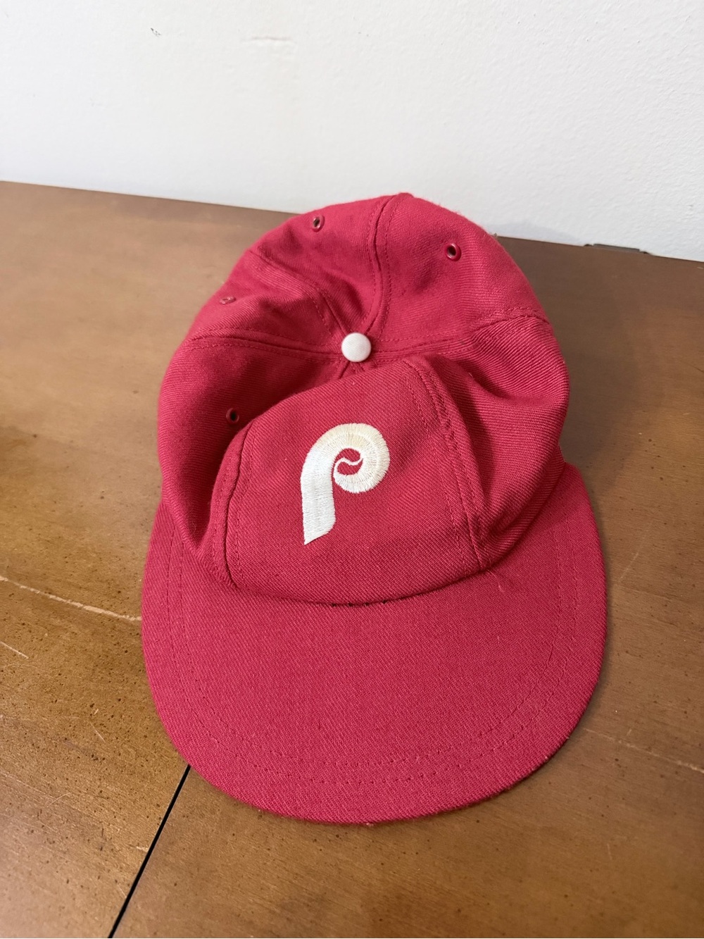 Vintage Union Made MLB Philadelphia Phillies Baseball Hat Cap Embroidered L